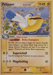 EX Crystal Guardians 26/100 Pelipper δ