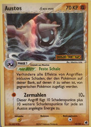 EX Dragon Frontiers 14/101 Austos δ