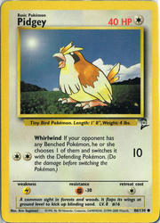 Base Set 2 86/130 Pidgey