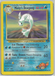 Gym Challenge 54/132 Misty's Dewgong