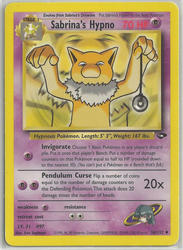 Gym Challenge 56/132 Sabrina's Hypno