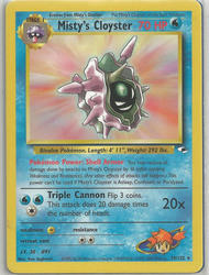 Gym Heroes 29/132 Misty's Cloyster