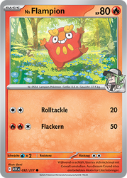 Erhabene Helden 032/217 Ns Flampion