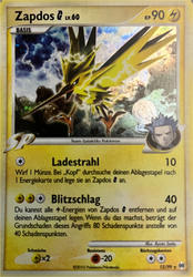 Arceus 12/99 Zapdos G