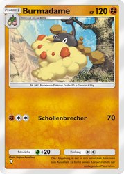 Kollision von Raum und Zeit 090/155 Burmadame