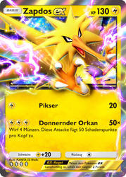 Unschlagbare Gene 104/226 Zapdos ex