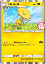 Pokémon-Sammelkartenspiel-Pocket 018/P-B Elezard