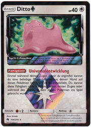 Echo des Donners 154/214 Ditto Prisma