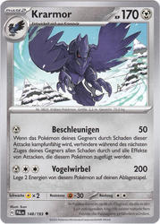 Entwicklungen in Paldea 148/193 Krarmor