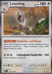 Entwicklungen in Paldea 162/193 Letarking