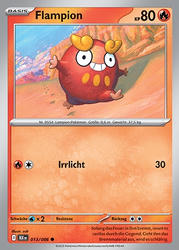 Schwarze Blitze 013/086 Flampion