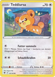 Astralglanz 122/189 Teddiursa