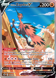 Schaurige Herrschaft 174/198 Galar-Zapdos V