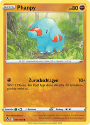 Silberne Sturmwinde 091/195 Phanpy