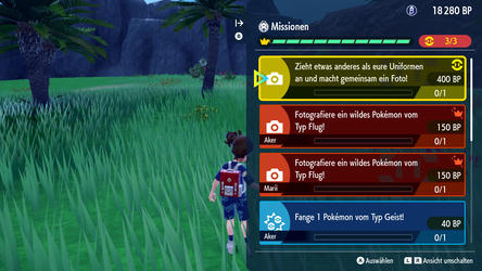 Blaubeer-Missionen in Pokémon Karmesin