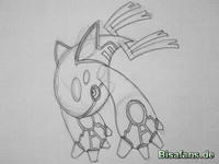 Zeichenkurs Kyogre - Schritt 8