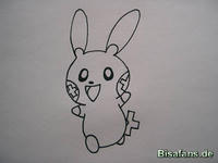 Zeichenkurs Plusle - Schritt 5