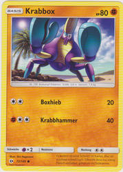 Sonne & Mond 72/149 Krabbox