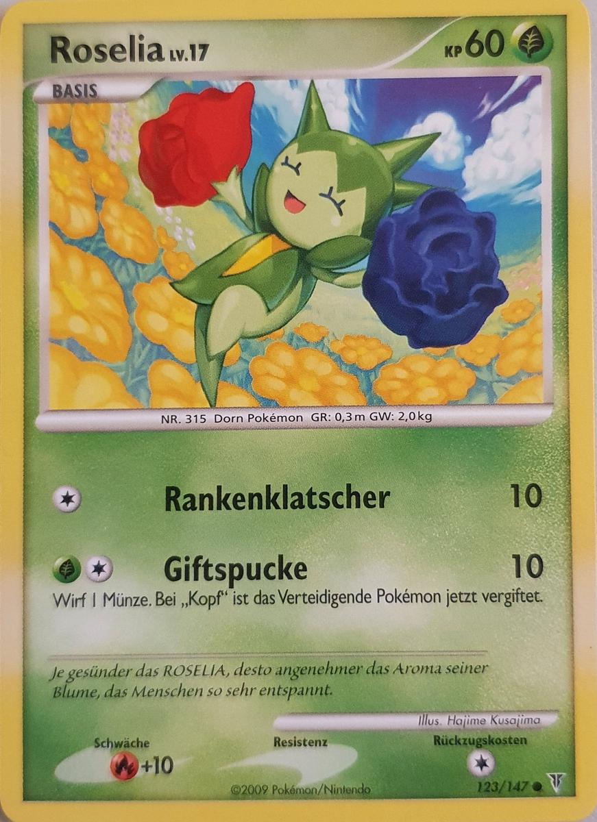 #315 Roselia — Pokédex — Bisafans.de