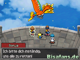 Mit Hilfe von Ho-Oh wird das Happy-End eingeleitet