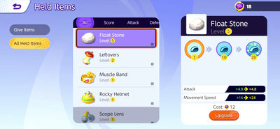 Screenshot aus Pokémon Unite Screenshot aus Pokémon Unite