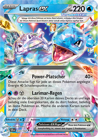 032/142 Lapras ex