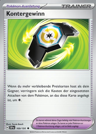 169/191 Kontergewinn