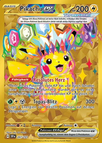 247/191 Pikachu ex