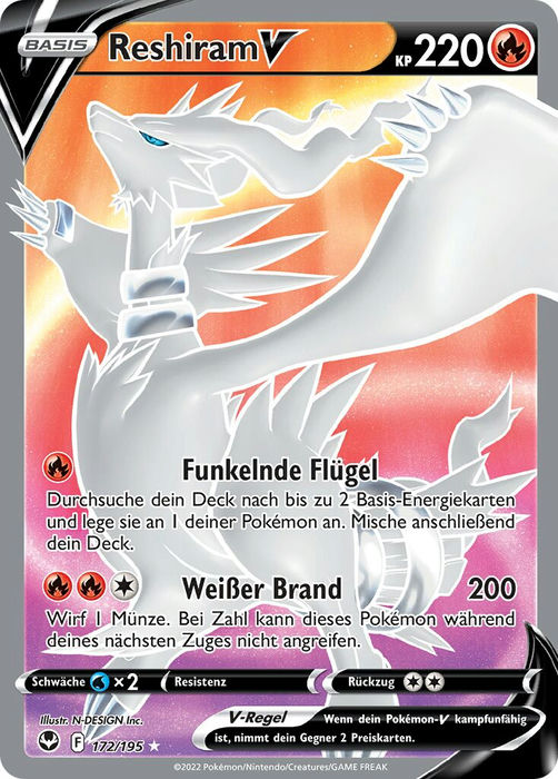 172/195 Reshiram V