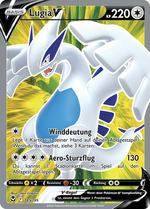 185/195 Lugia V