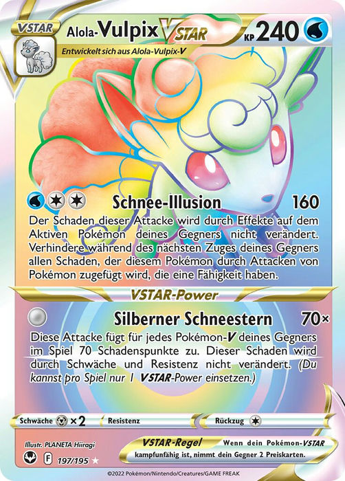 197/195 Alola-Vulpix VSTAR