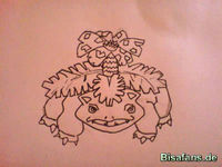 Zeichenkurs Bisaflor - Schritt 7