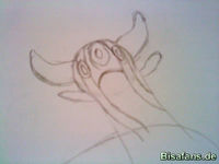 Zeichenkurs Gastrodon - Schritt 2