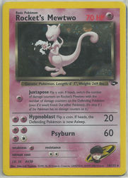 Gym Challenge 14/132 Rocket's Mewtwo