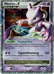 DP Black Star Promos DP28 Mewtu Lv.X