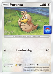 Pokémon-Sammelkartenspiel-Pocket 062/P-A Porenta