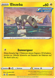 SWSH Black Star Promos SWSH173 Elezeba