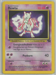 Wizard Black Star Promos 3 Mewtu