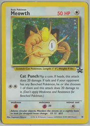 Wizard Black Star Promos 10 Meowth