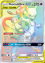 Bund der Gleichgesinnten 242/236 Mewtu & Mew TAG TEAM GX