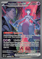 Ewige Rivalen 231/182 Team Rockets Mewtu ex