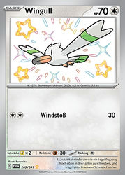 Paldeas Schicksale 203/091 Wingull