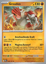 Prismatische Entwicklungen 049/131 Groudon