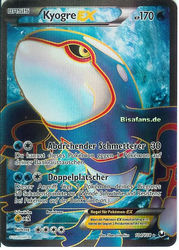 Erforscher der Finsternis 104/108 Kyogre EX