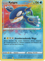 Glänzendes Schicksal 021/072 Kyogre