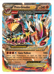 Protoschock 86/160 Proto-Groudon EX