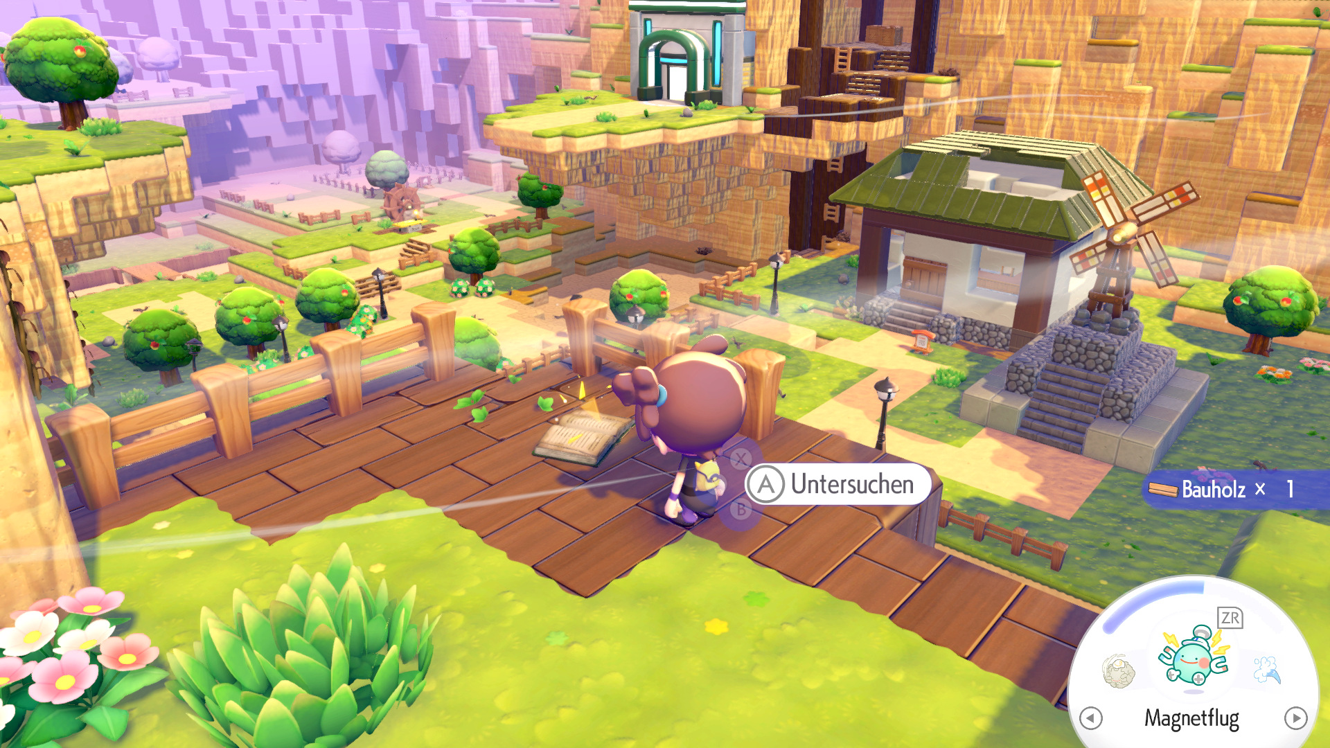 Screenshots zu Mittelscheitel in Pokémon Pokopia Screenshots zu Mittelscheitel in Pokémon Pokopia