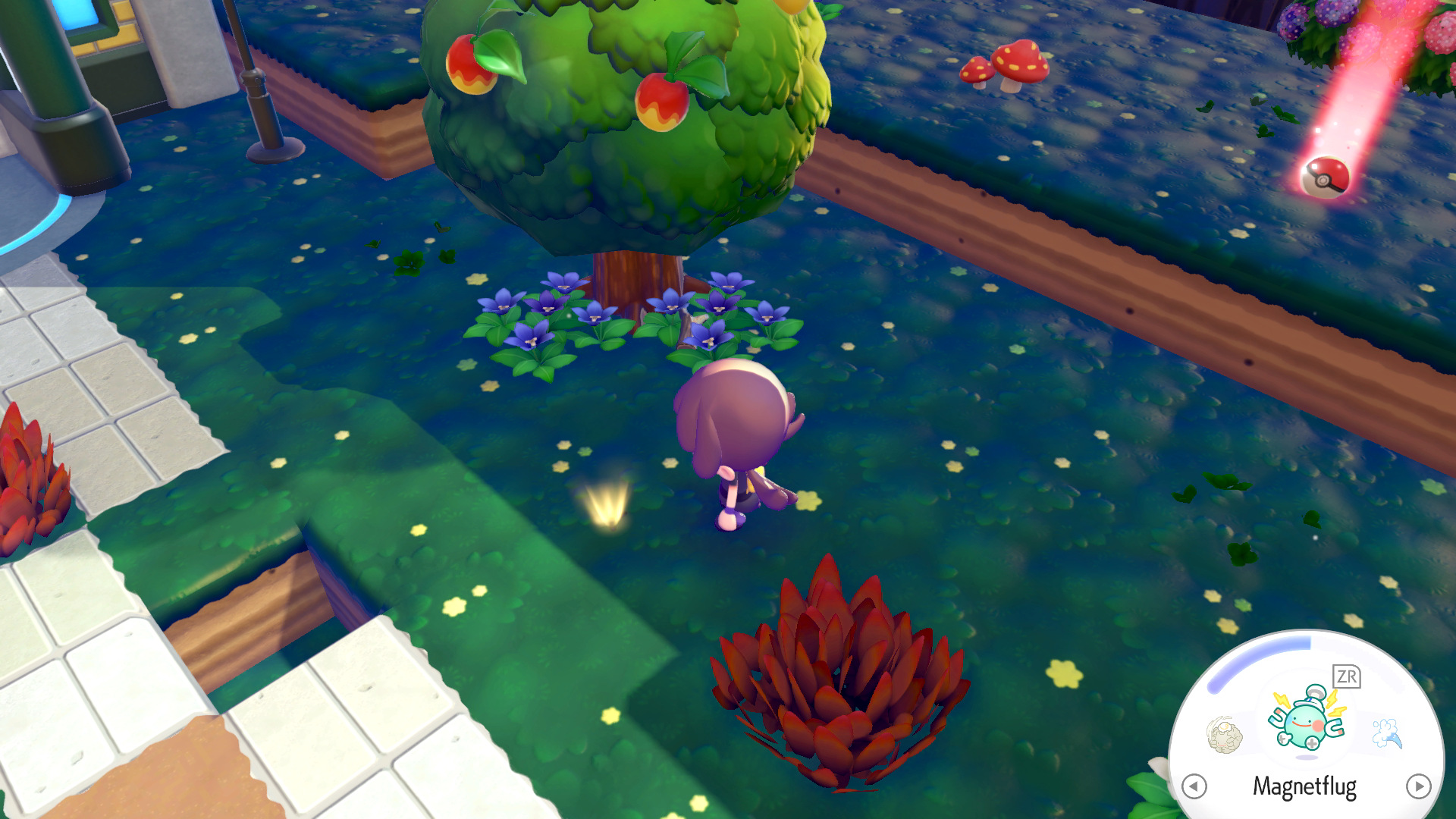 Screenshots zu Leuchtende Stellen in Pokémon Pokopia Screenshots zu Leuchtende Stellen in Pokémon Pokopia