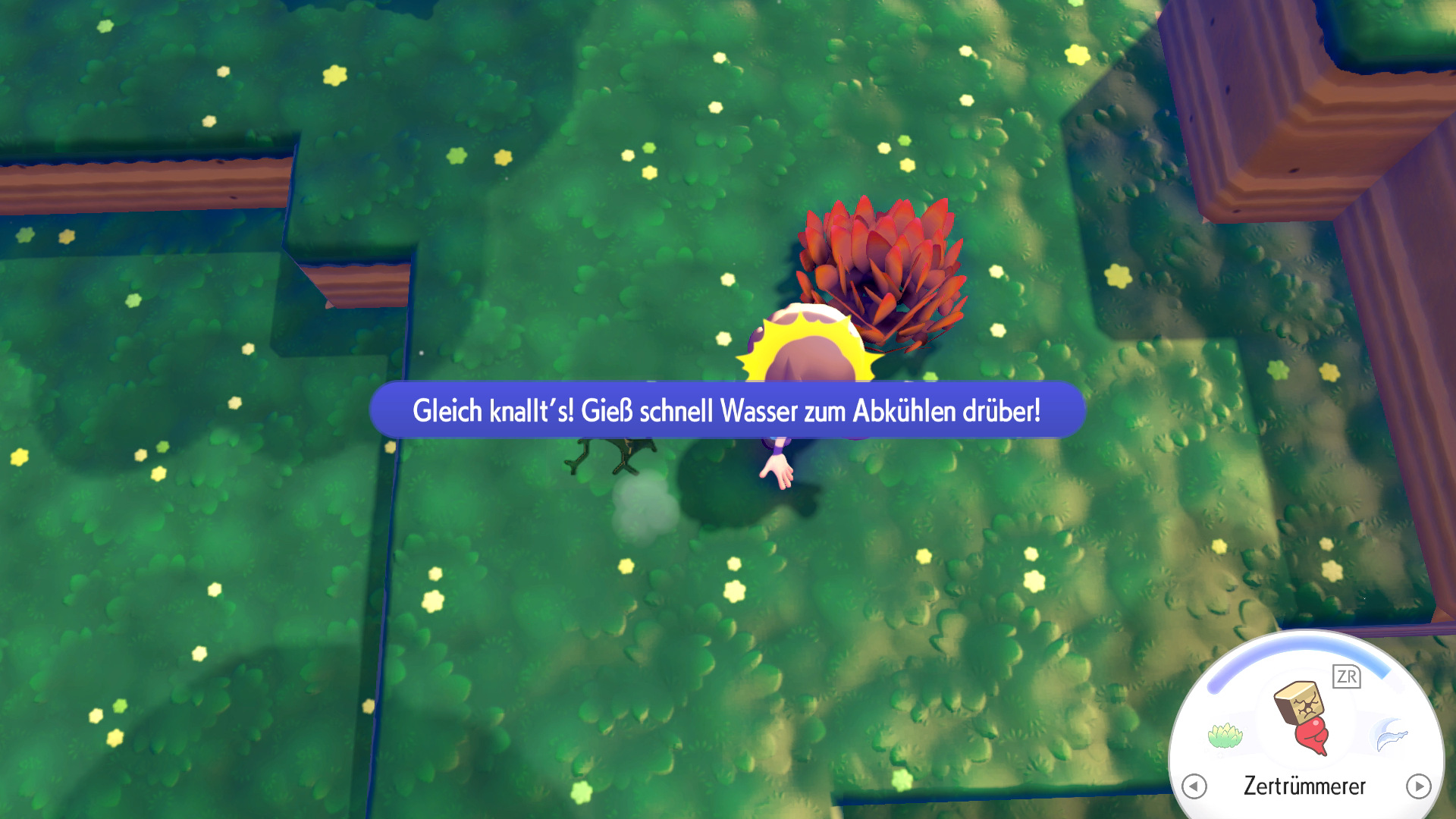 Screenshots zu Leuchtende Stellen in Pokémon Pokopia Screenshots zu Leuchtende Stellen in Pokémon Pokopia