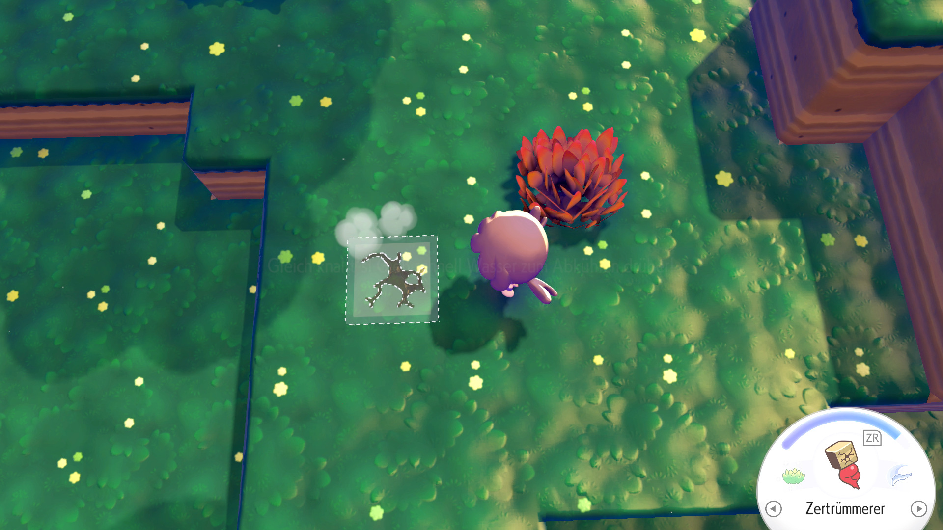 Screenshots zu Leuchtende Stellen in Pokémon Pokopia Screenshots zu Leuchtende Stellen in Pokémon Pokopia